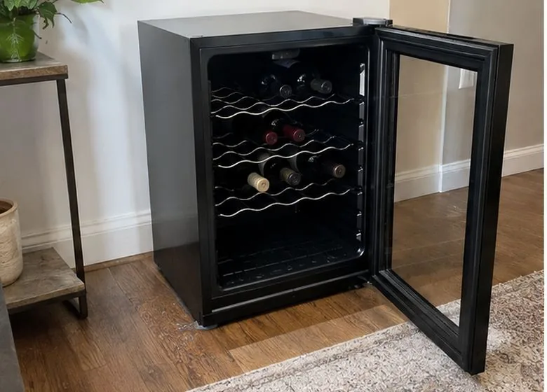 Dual-Zone Wine Coolers after wine cooler repair in a customer's home