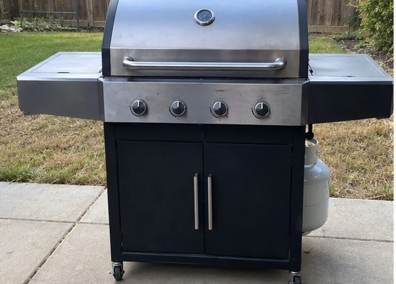 Gas Grills after grill repair in a customer's home