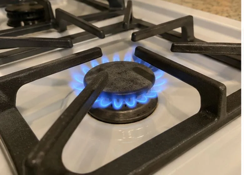 Gas Stoves after stove repair in a customer's home