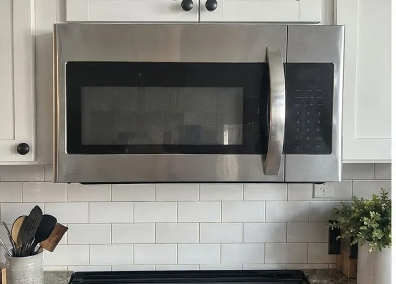 Over-the-Range Microwaves after microwave repair in a customer's home
