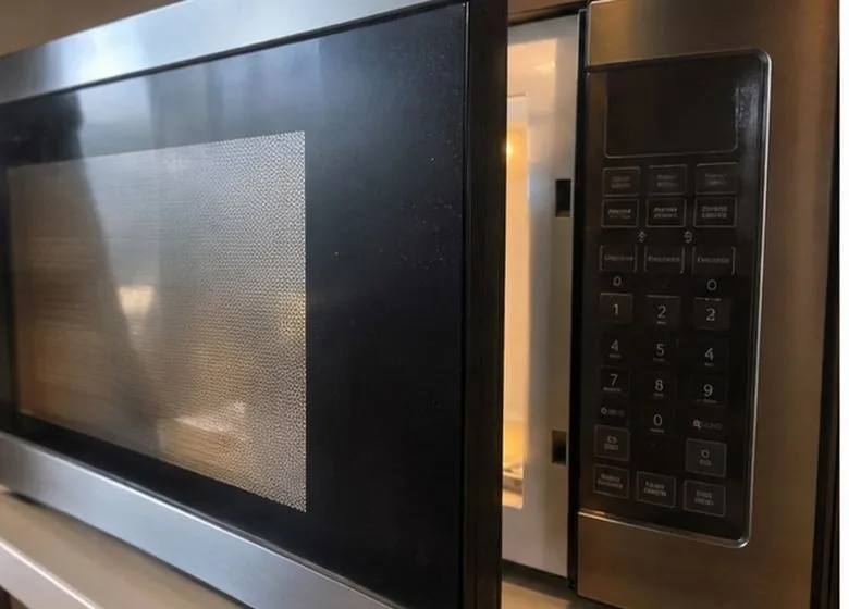 Built-In Microwaves after microwave repair in a customer's home