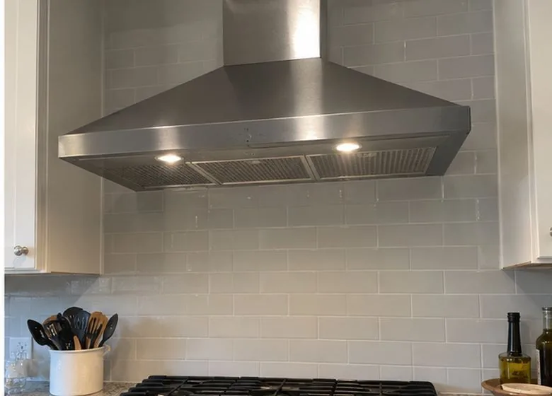 Island Hoods after hood repair in a customer's home