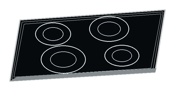 Premium induction cooktop repair in a high-end residential kitchen