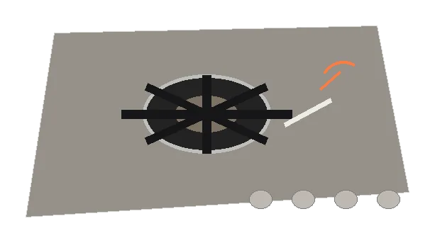 Premium cooktop burner ignition repair