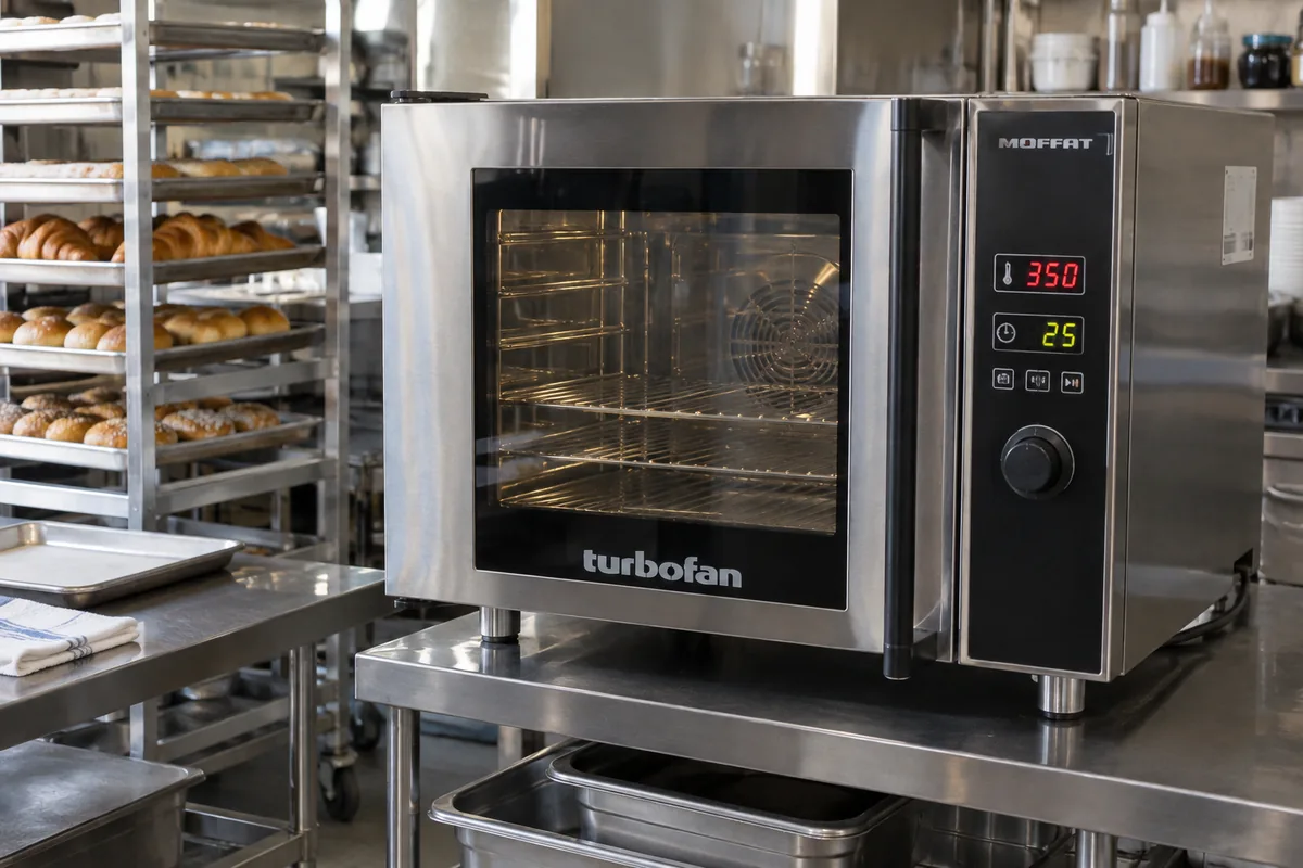Commercial convection oven controls tested after service in Atlanta