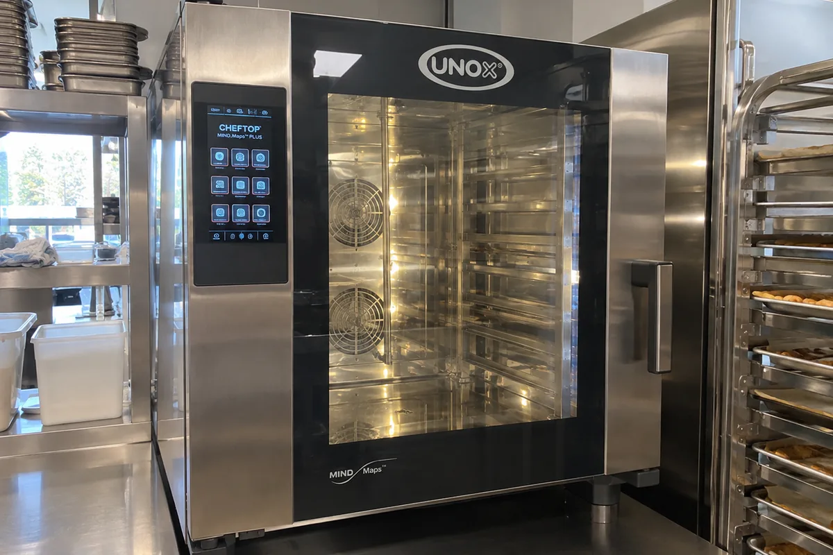 Commercial combi oven after probe service in Atlanta
