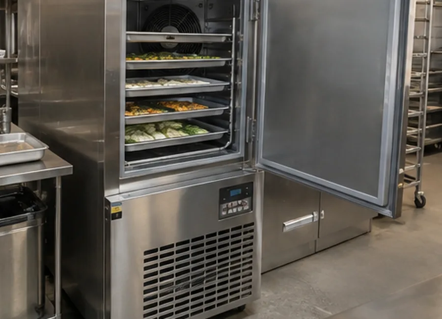 Commercial blast chiller ready after recovery issue service in Atlanta
