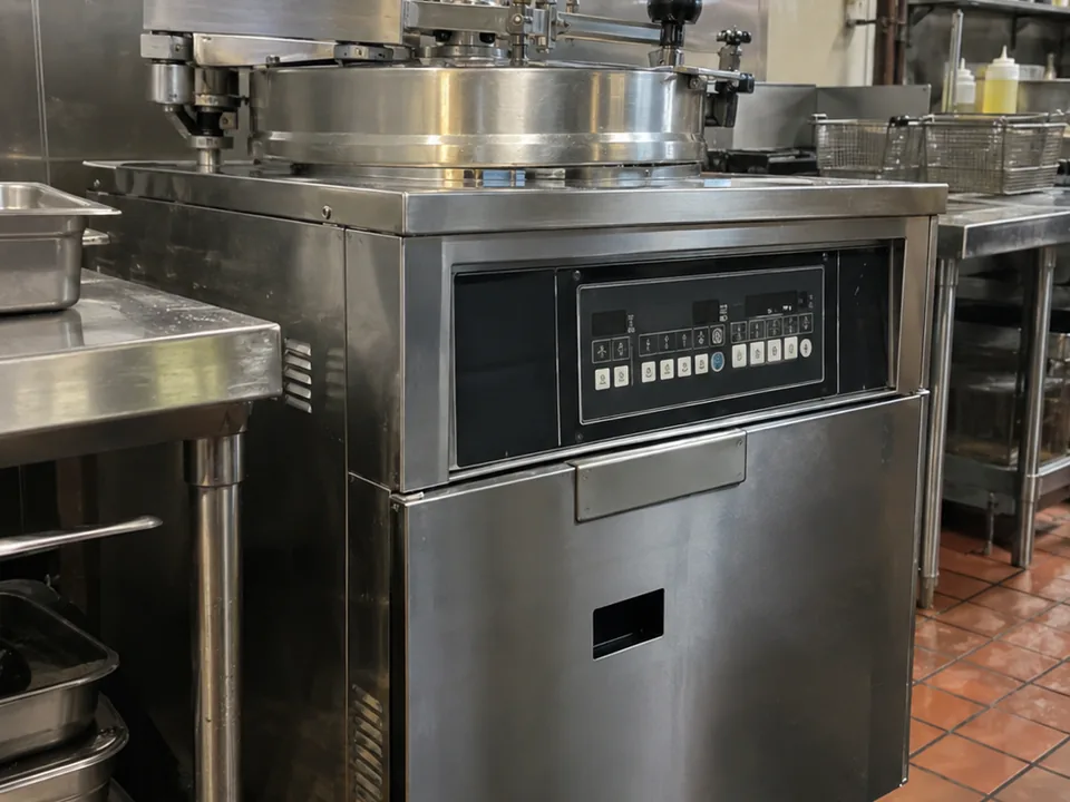 Commercial pressure fryer ready after ignition service in Atlanta