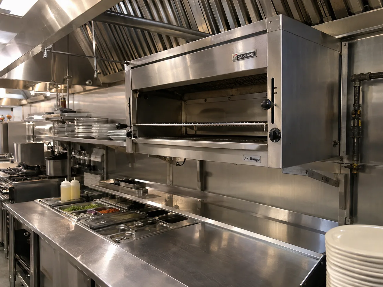 Commercial cheesemelter after uneven heat correction in Atlanta