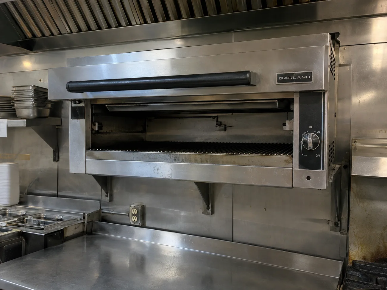 Commercial salamander after heat performance service in Atlanta