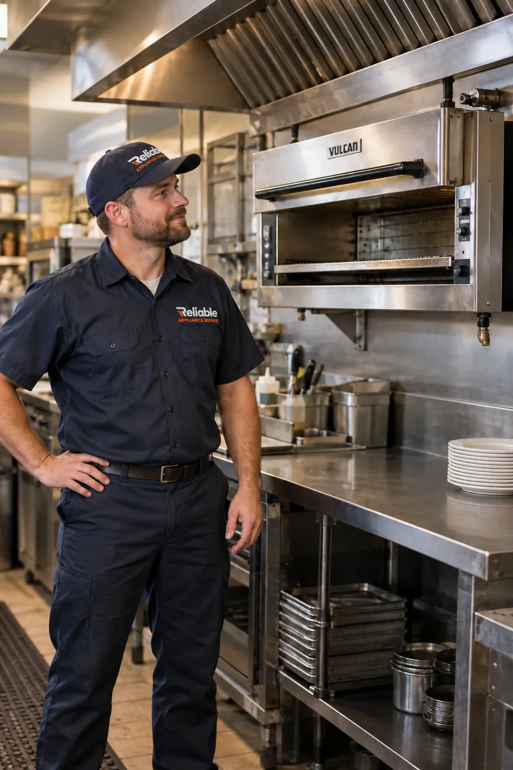 Reliable technician near a commercial salamander in Atlanta
