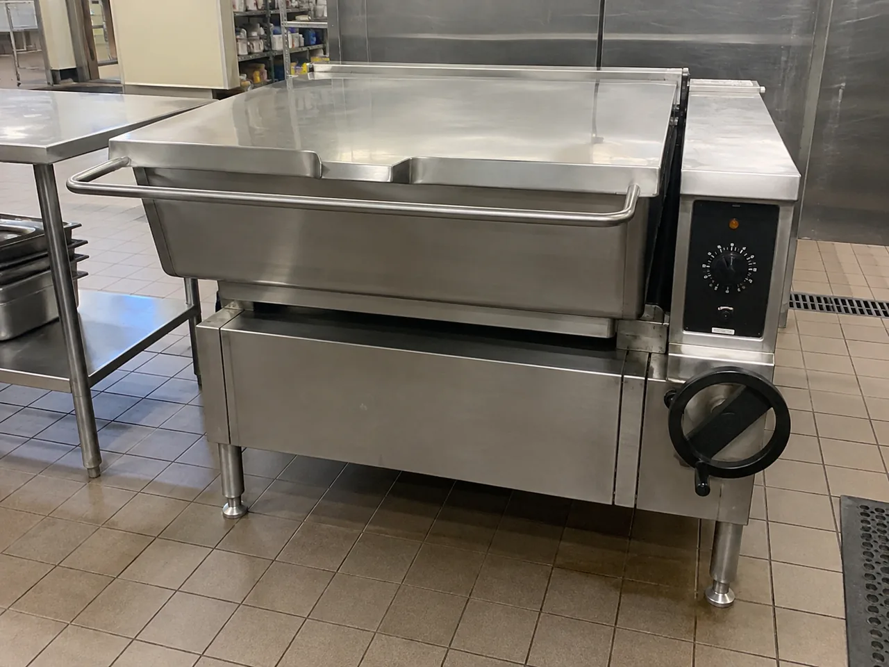 Commercial electric tilt skillet after heating issue correction in Atlanta