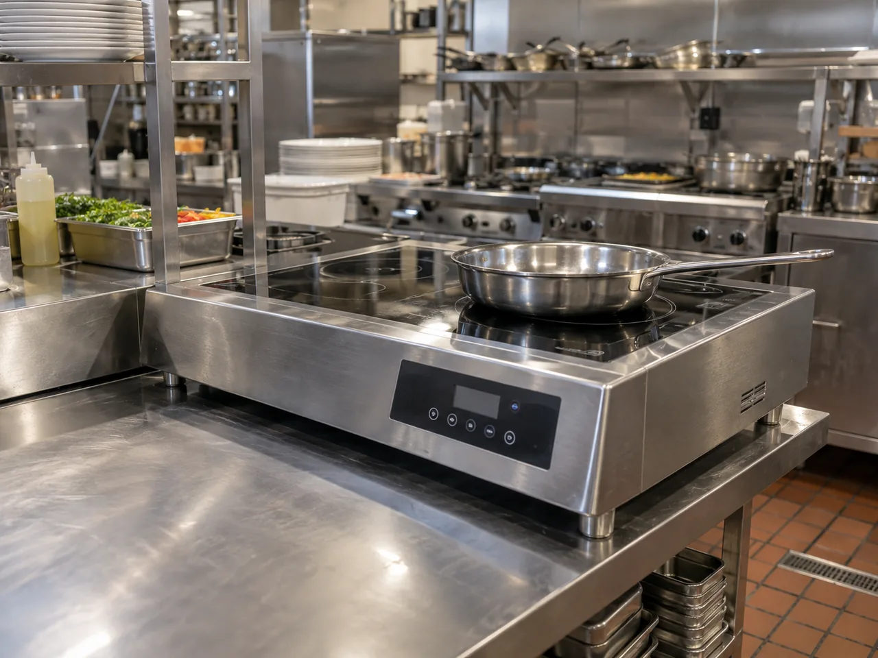 Commercial induction cooker after error code diagnostic service near Atlanta
