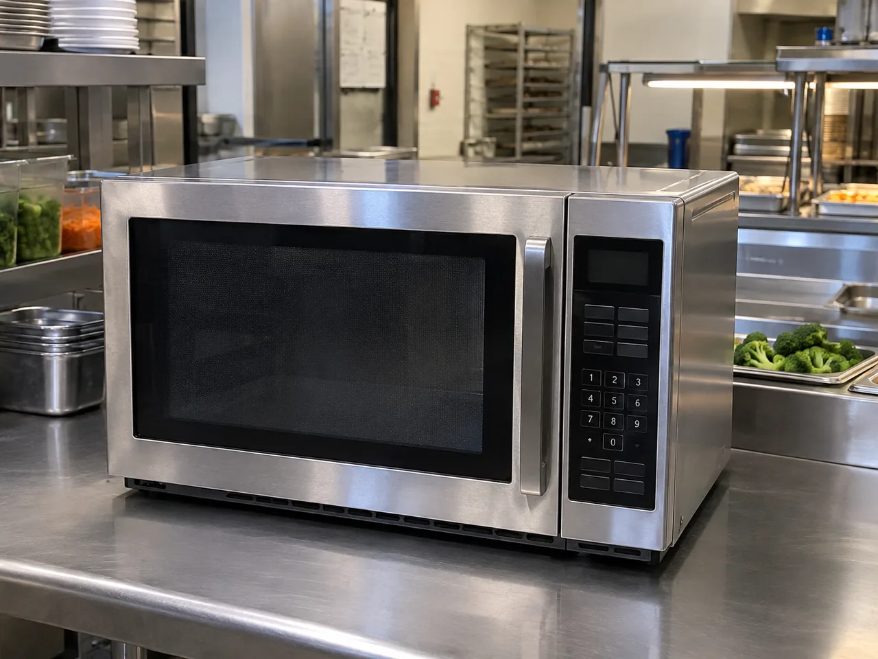Commercial microwave after error code diagnostic service near Atlanta