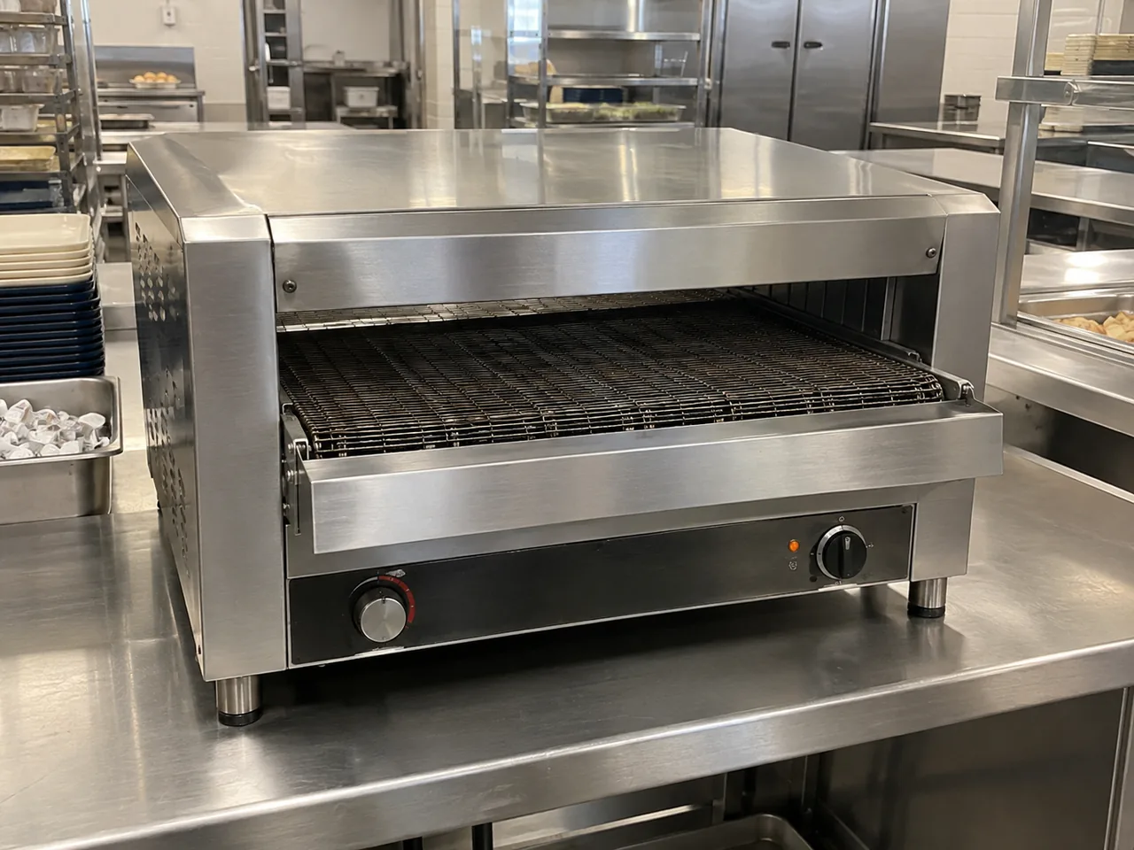 Commercial conveyor toaster after speed control service in Metro Atlanta