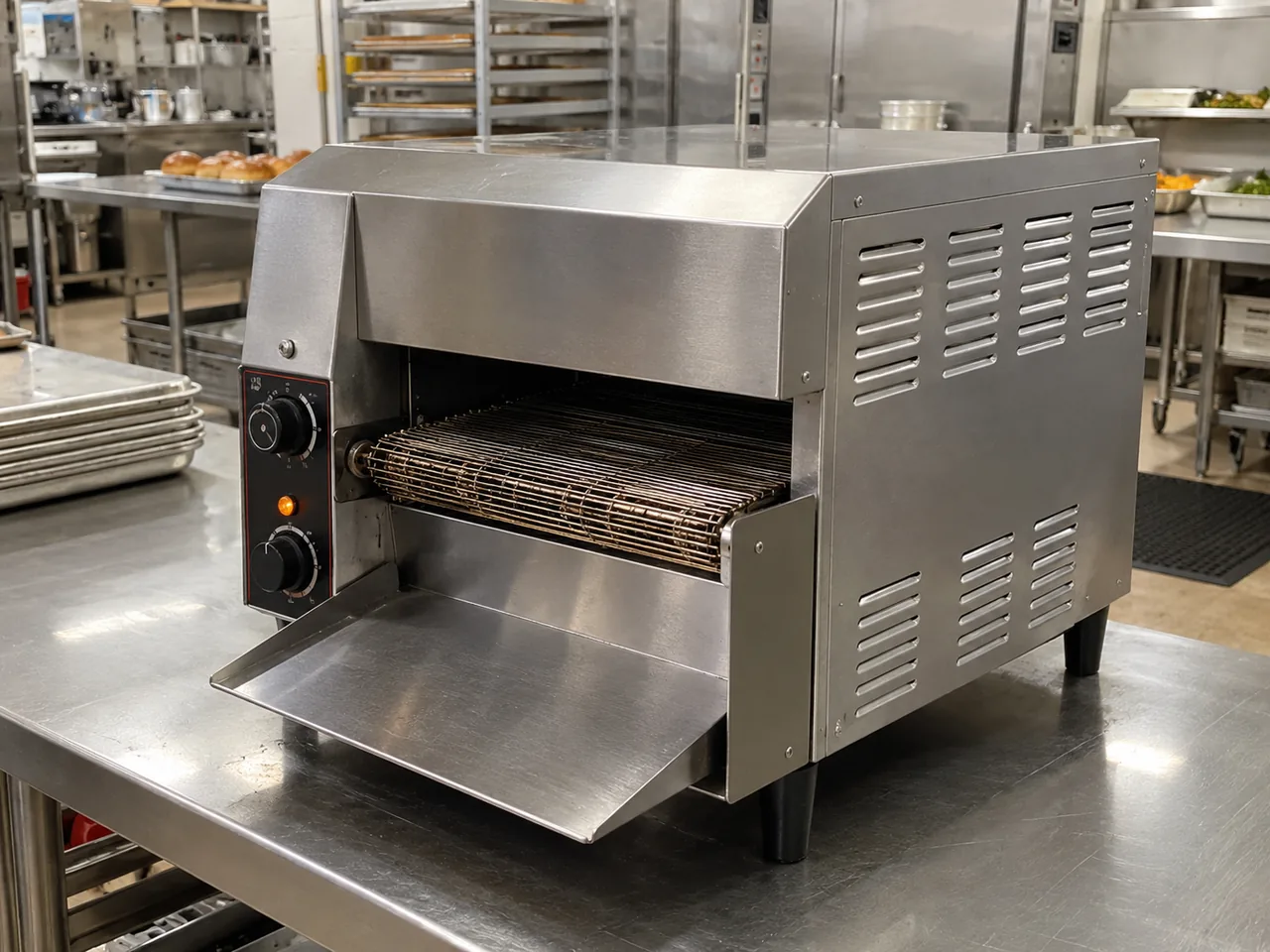 Commercial conveyor toaster after overheating repair near Atlanta