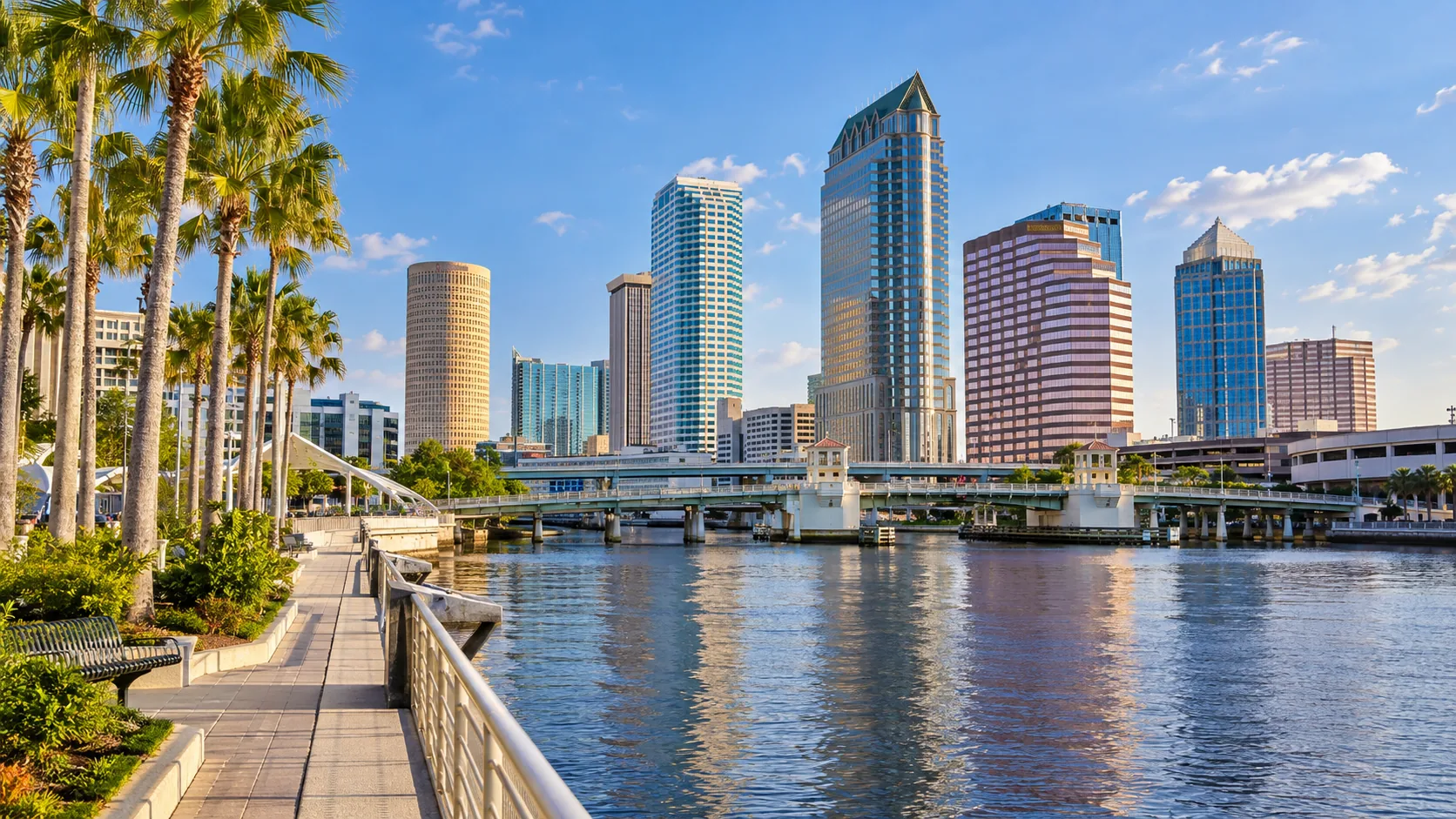 Tampa skyline representing the commercial proofing cabinet repair service area