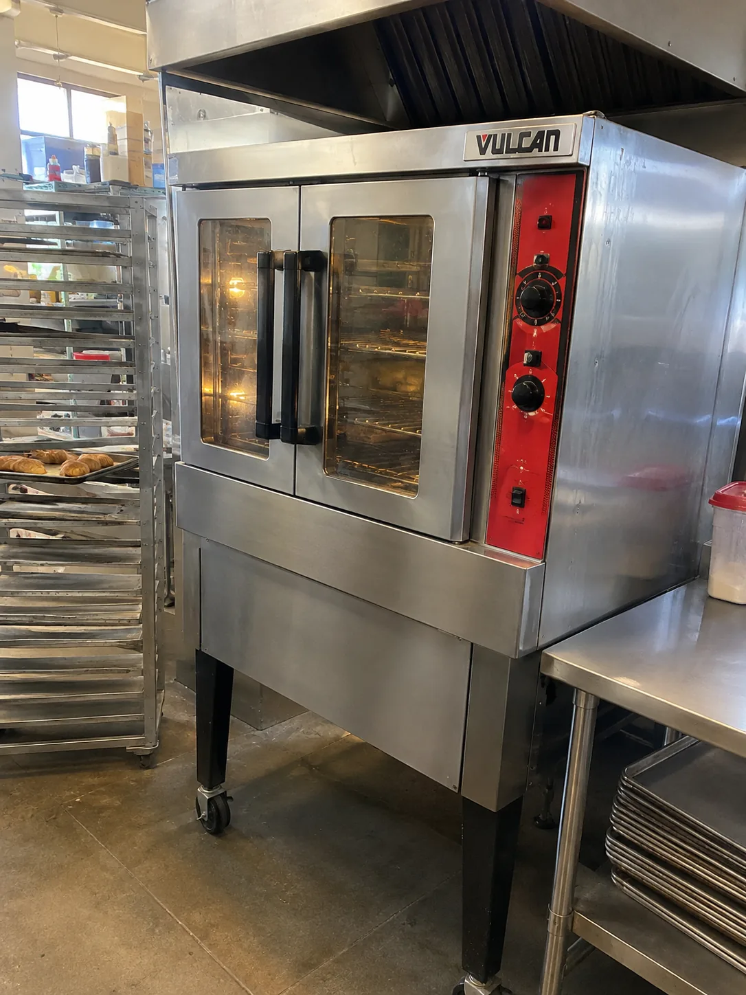 Vulcan convection oven after repair in Clearwater