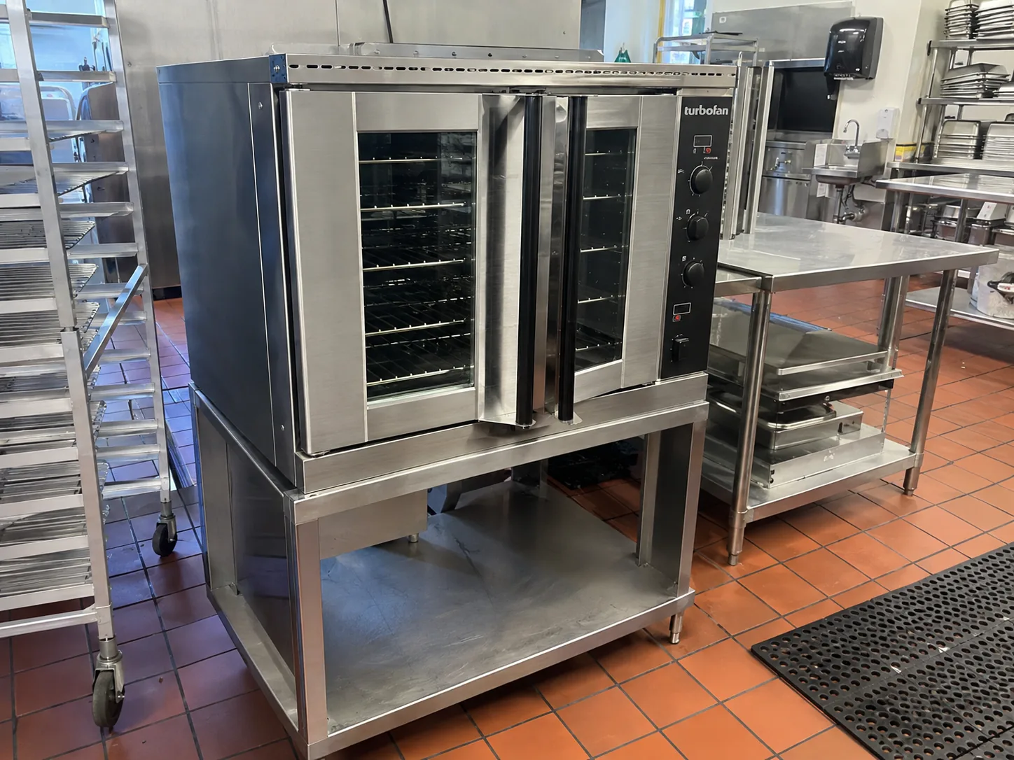 Moffat Turbofan oven after completed repair