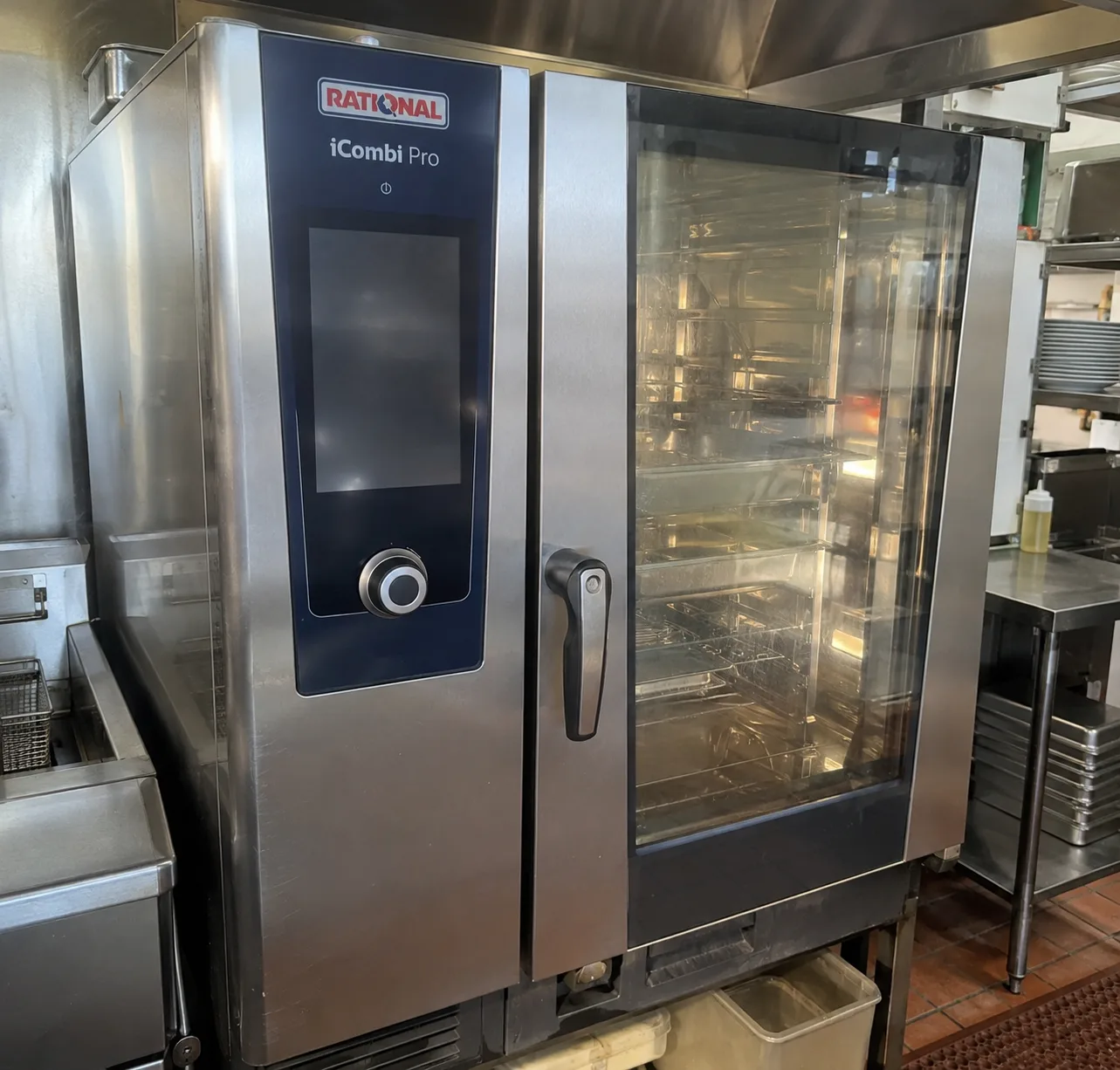 Alto-Shaam commercial combi oven after repair in Clearwater