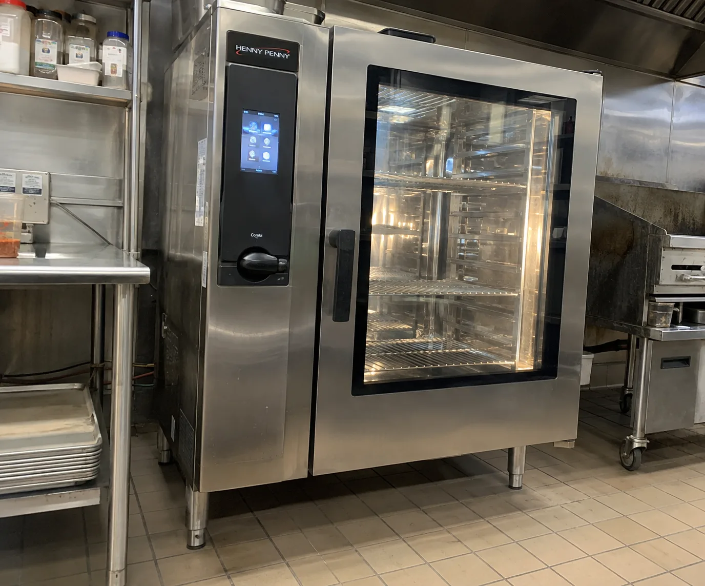 Blodgett commercial combi oven after door and heat service
