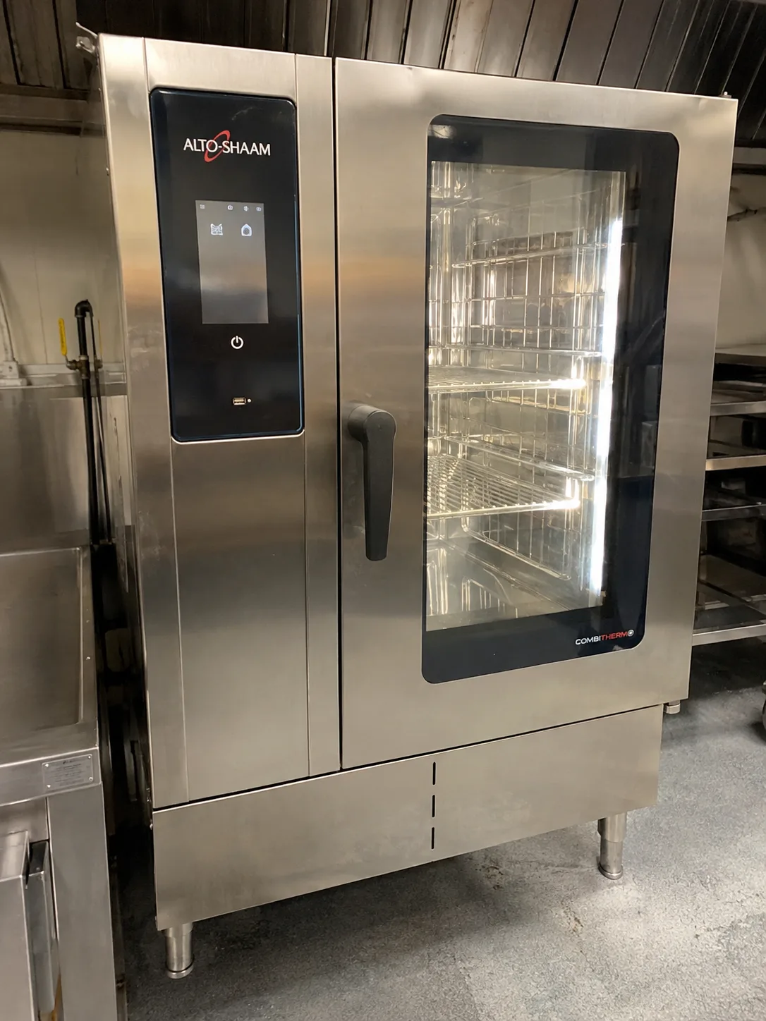 Henny Penny commercial combi oven after completed repair
