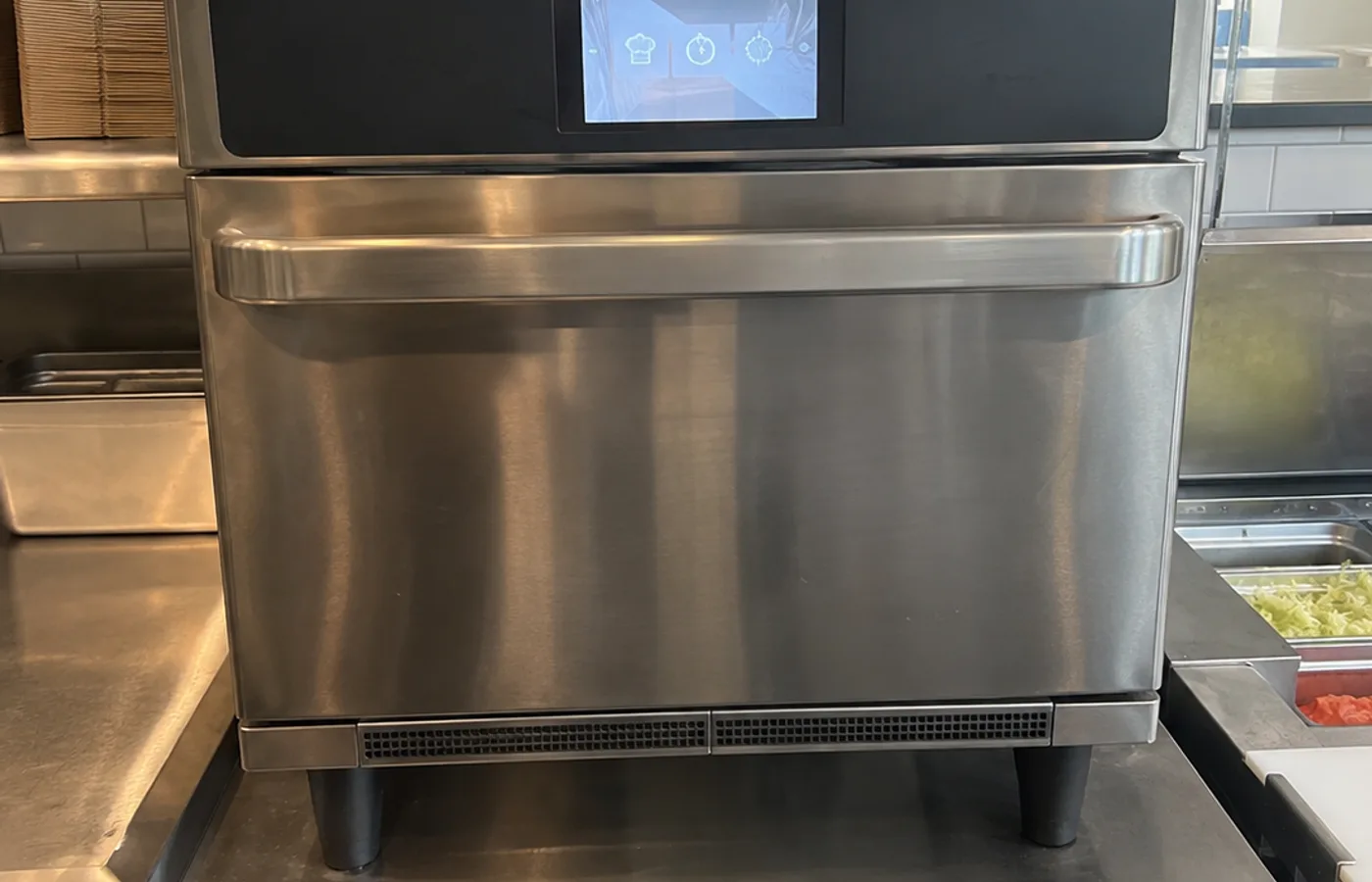 Commercial high-speed oven after control service in Clearwater