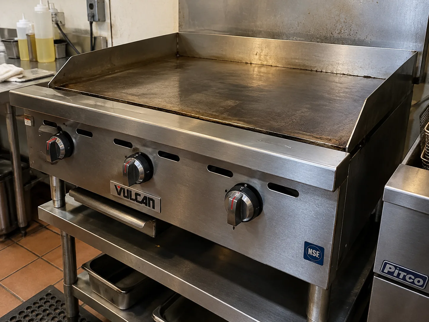 Commercial flat-top ready after recovery repair