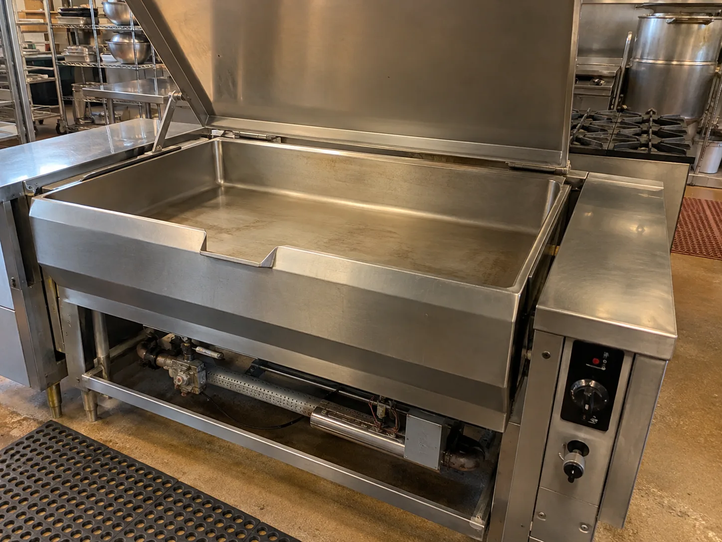 Gas commercial tilt skillet ready after ignition repair in Clearwater