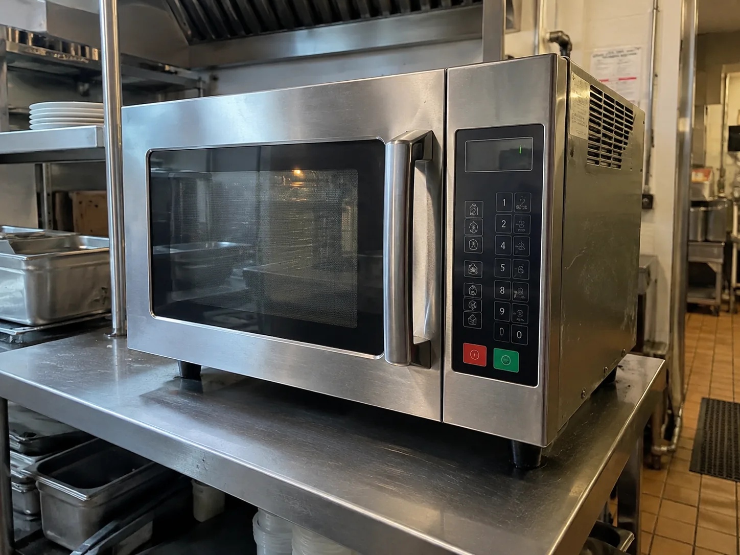 Commercial microwave after error code diagnostic service near Tampa