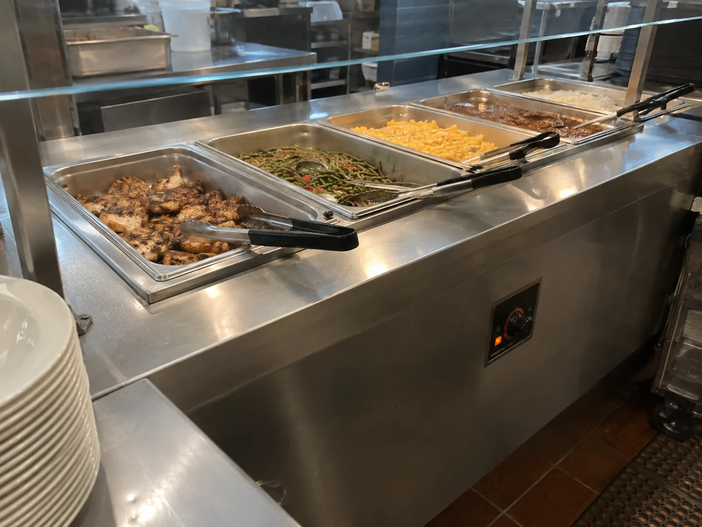 Commercial hot food well ready after Tampa heating service