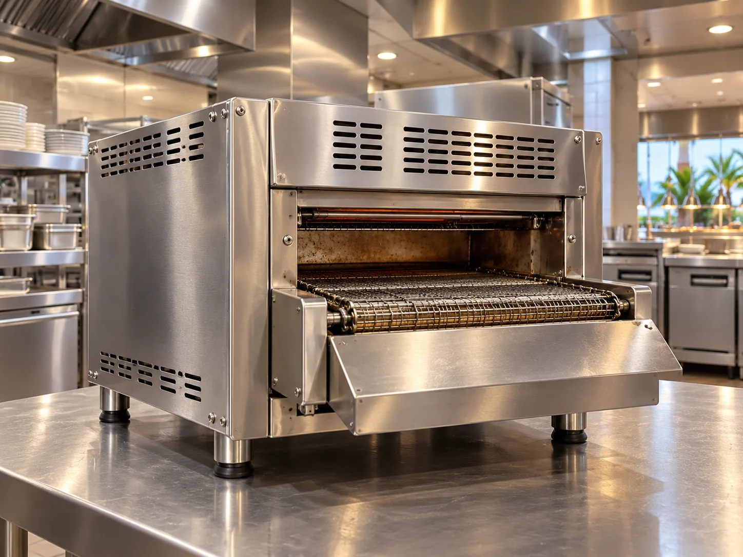 Commercial conveyor toaster after thermal shutdown repair in Clearwater
