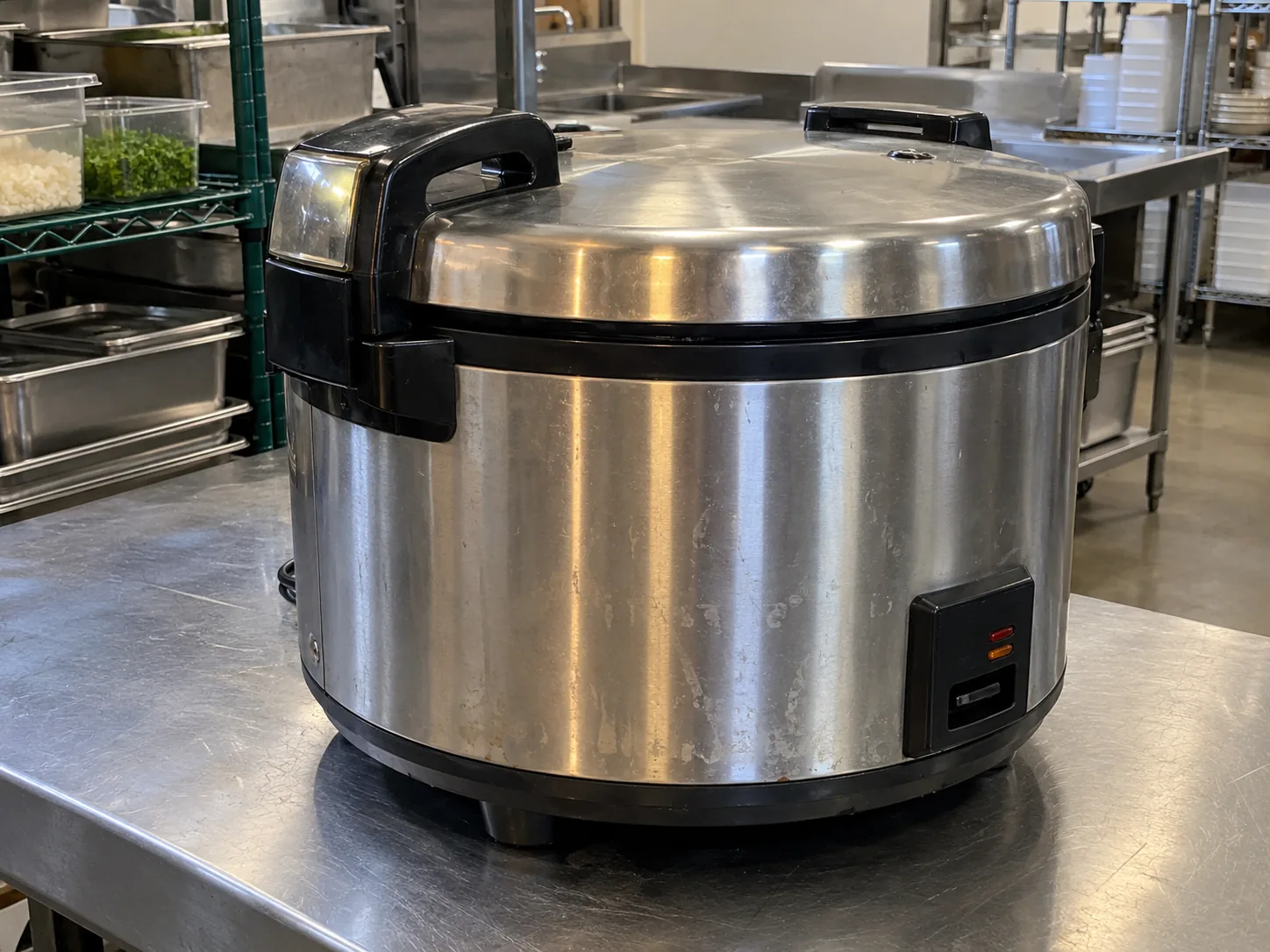 Commercial rice cooker after uneven batch repair in Westchase
