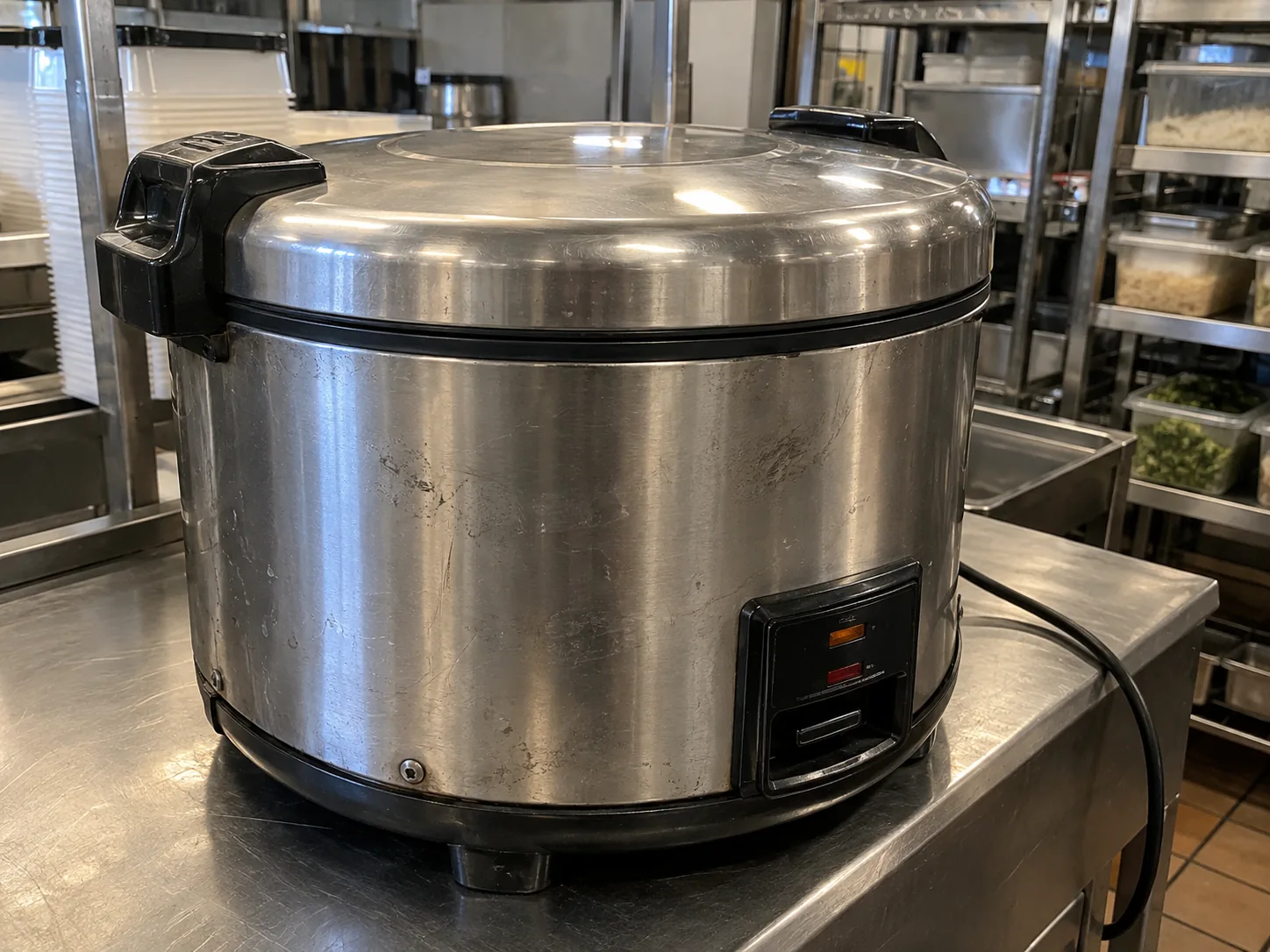 Commercial rice cooker after intermittent startup repair in Brandon