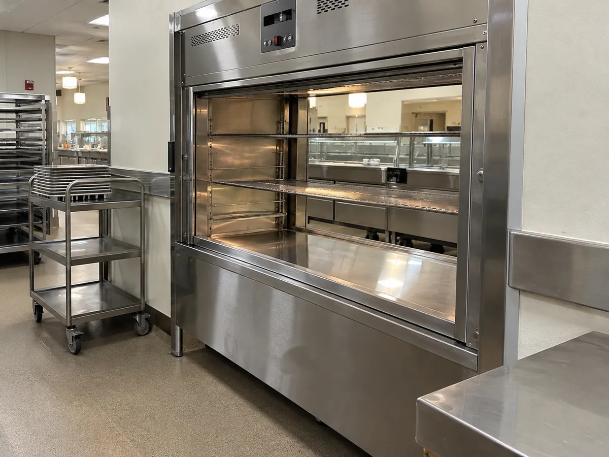 Pass-through holding cabinet after controller service in Marietta