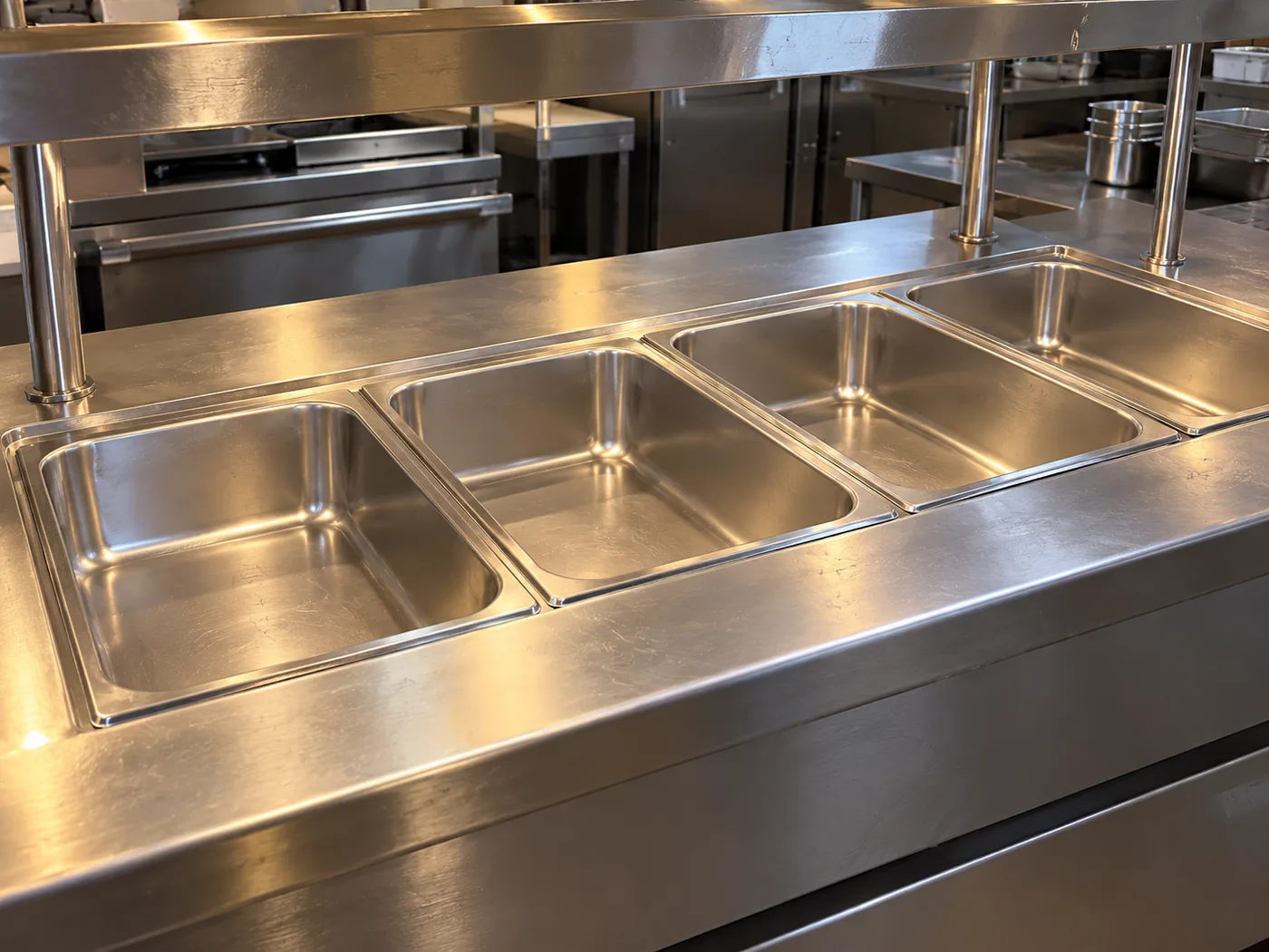 Countertop food warmer after intermittent power repair