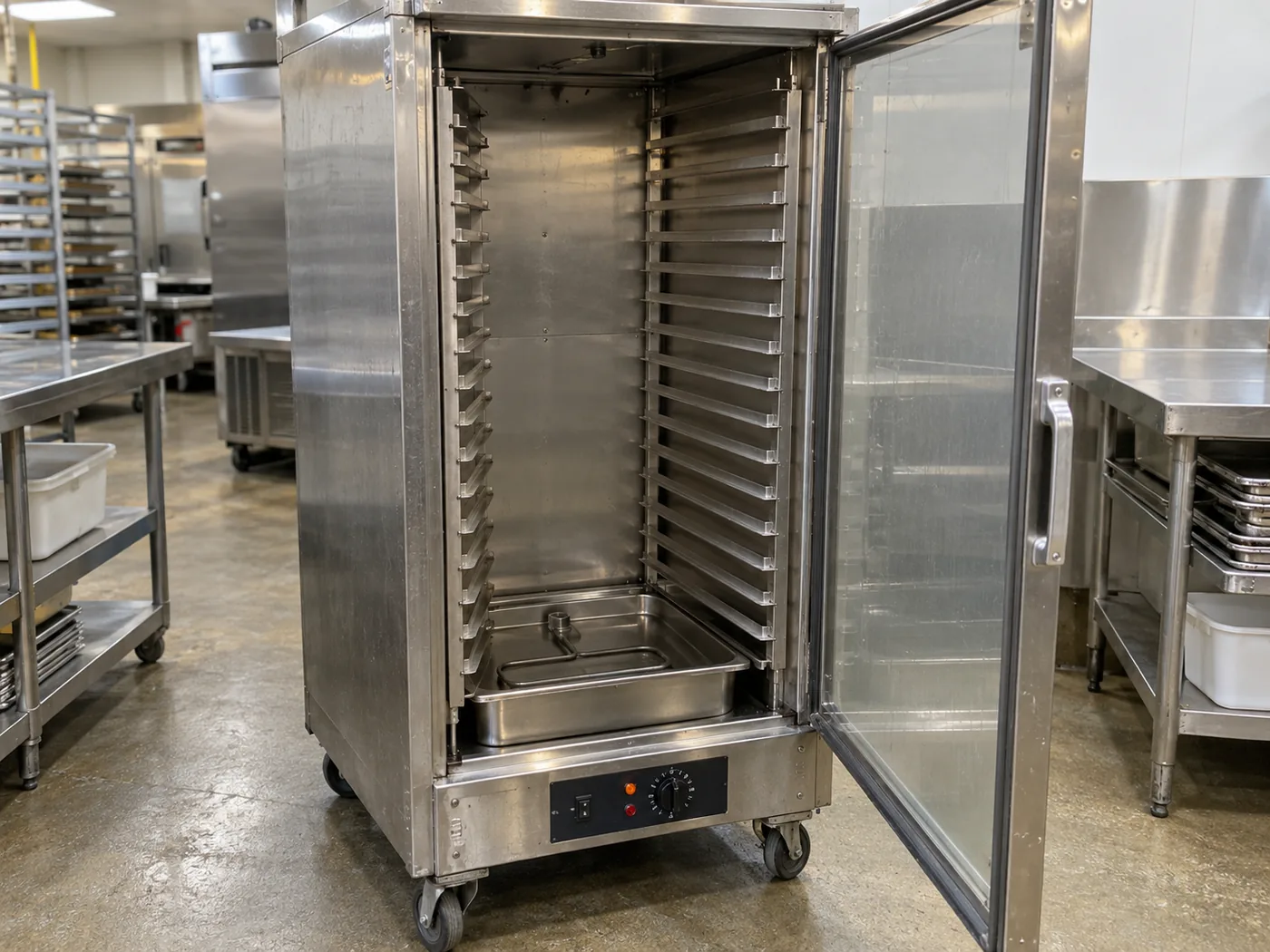 Mobile heater-proofer after recovery repair