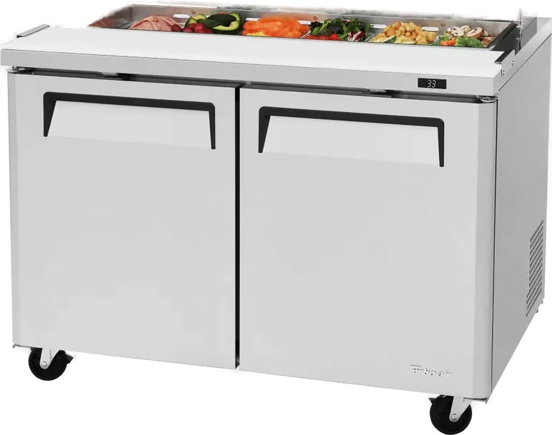 Turbo Air Prep Table Repair commercial refrigerated prep table