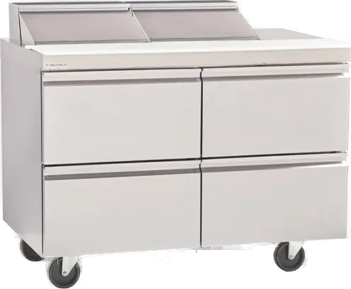Delfield Prep Table Repair commercial refrigerated prep table