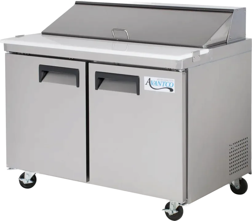 Avantco Prep Table Repair commercial refrigerated prep table