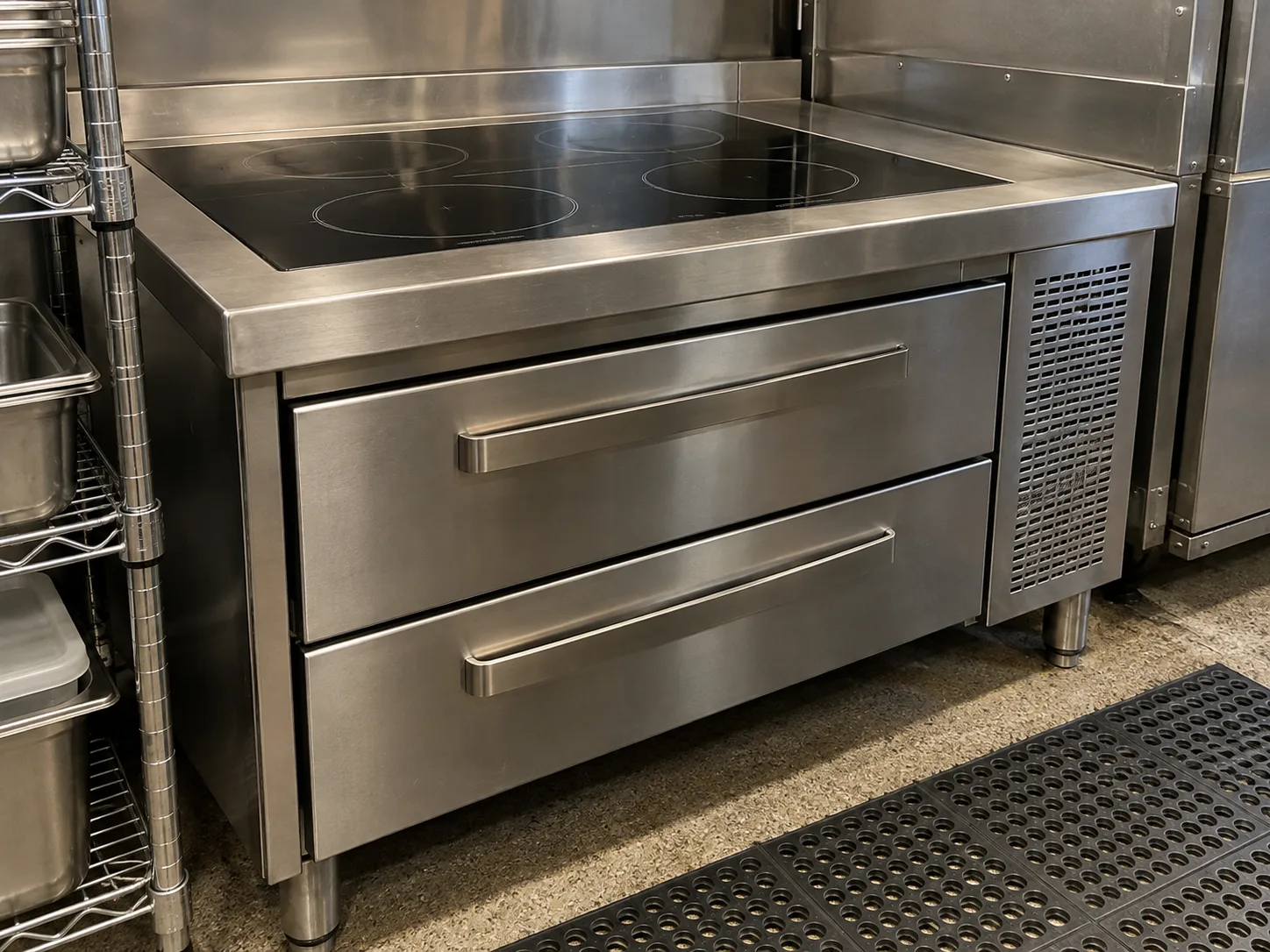 Low-profile refrigerated chef base in Clearwater after controller replacement