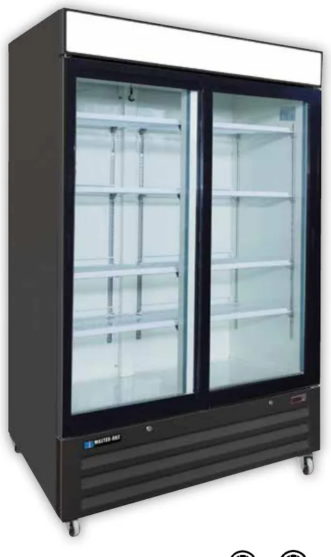 Master-Bilt Glass Door Merchandiser Repair commercial walk-in cooler or freezer