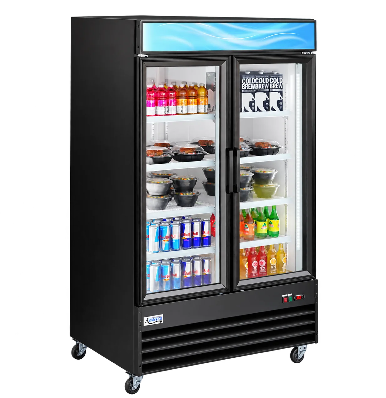 Avantco Glass Door Merchandiser Repair commercial walk-in cooler or freezer