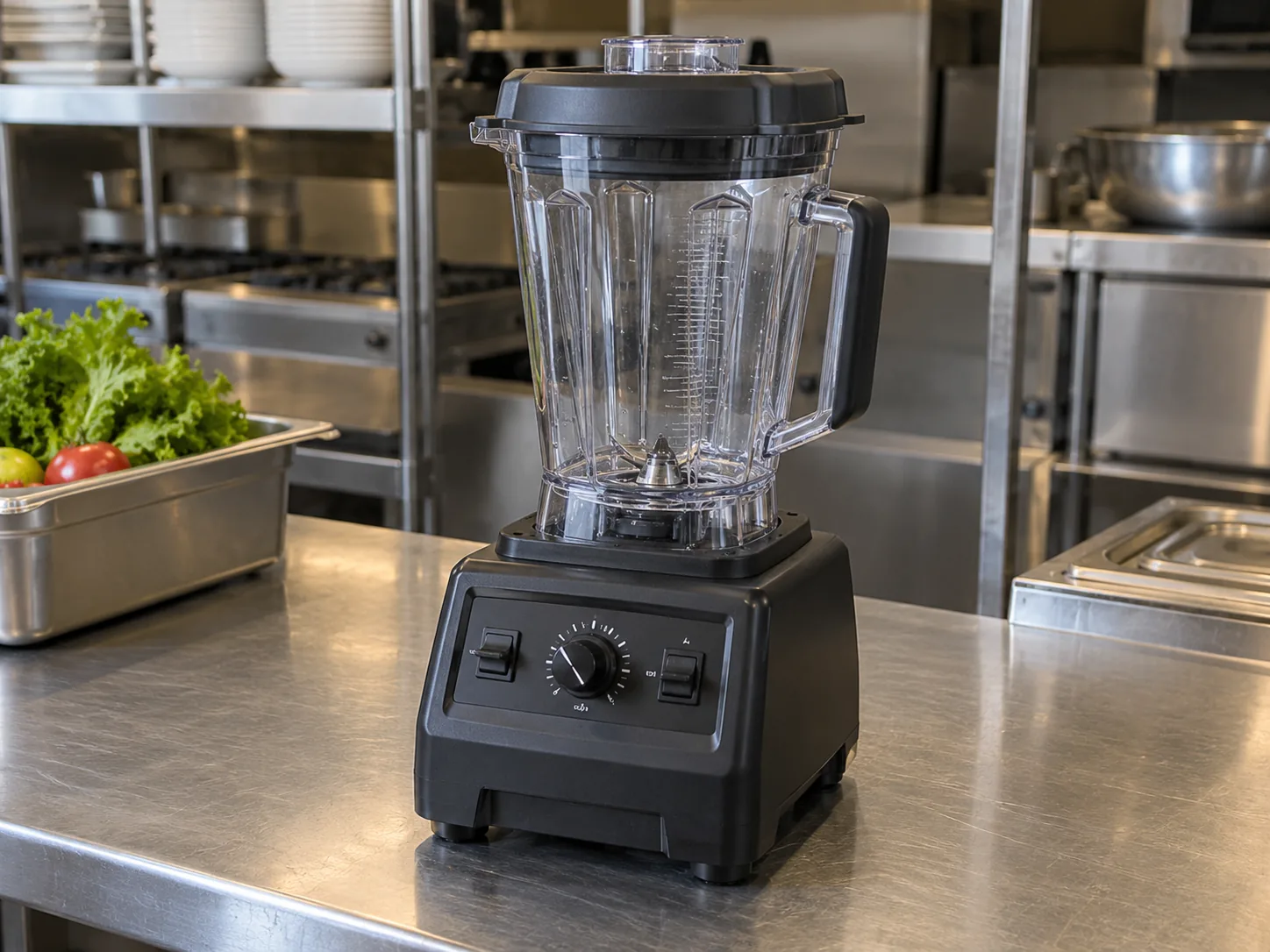 Commercial food preparation blender after leak service