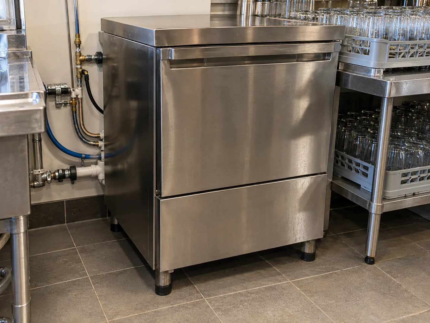 Stainless commercial glasswasher in Westshore