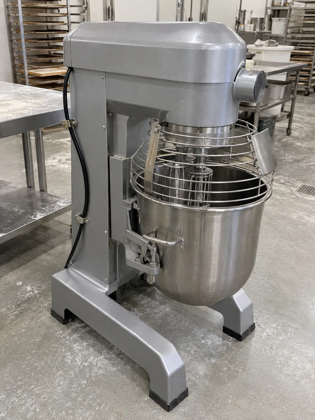 Commercial bakery planetary mixer after agitator-drive service in Clearwater