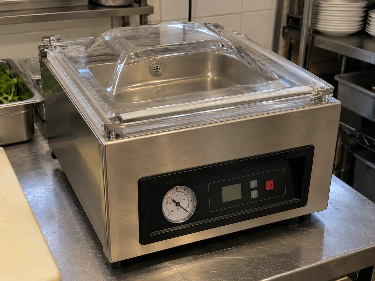 Countertop chamber vacuum sealer after service