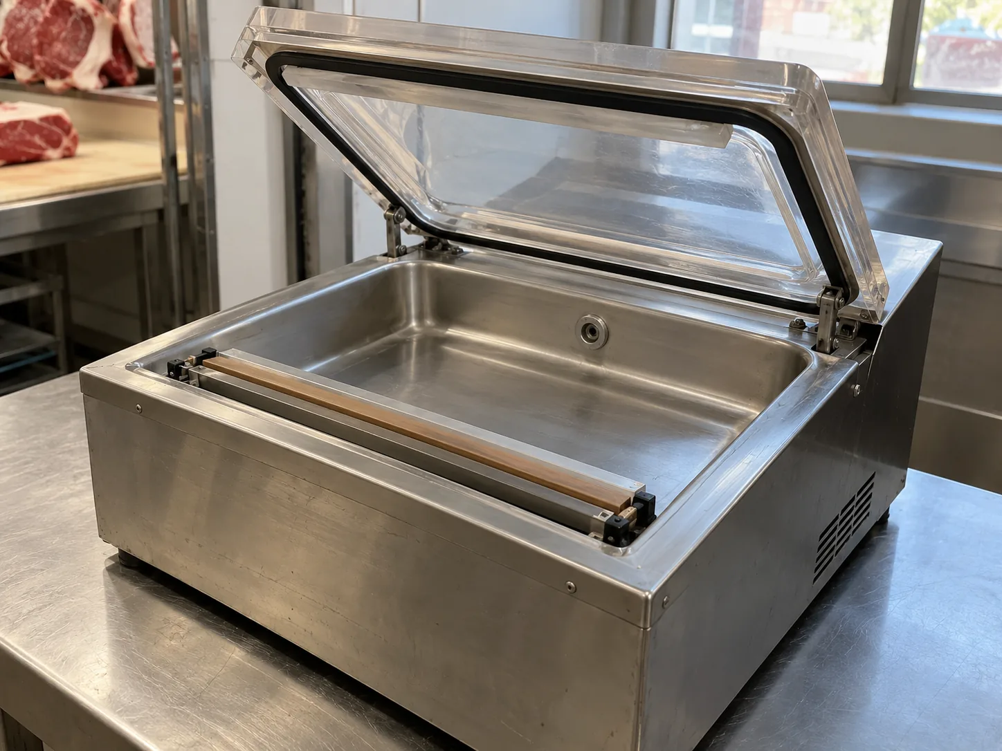 Commercial chamber vacuum packaging machine after service