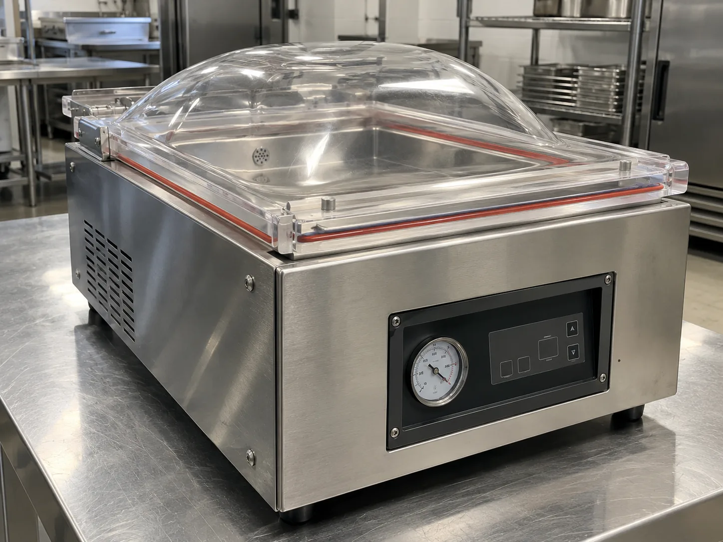 Commercial chamber vacuum sealer after service