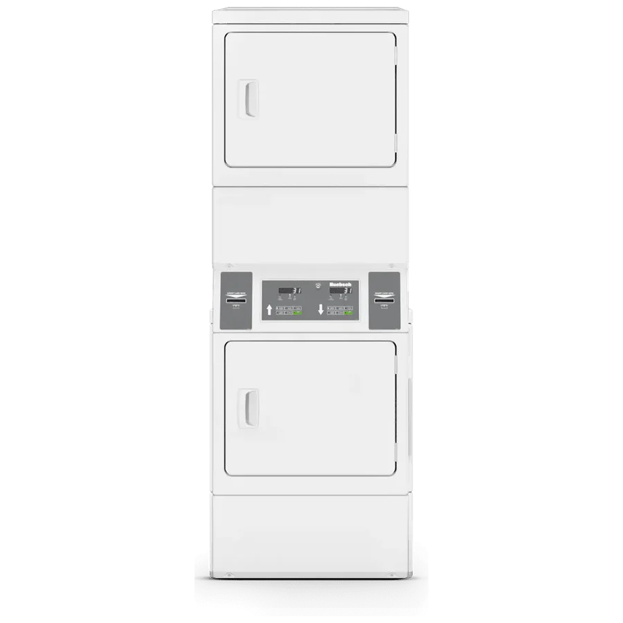 Huebsch commercial stacked dryer